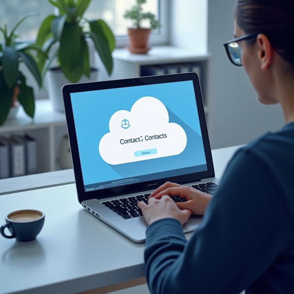 contatos sumiram do iCloud